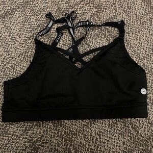 Hollister Black Strappy Bra